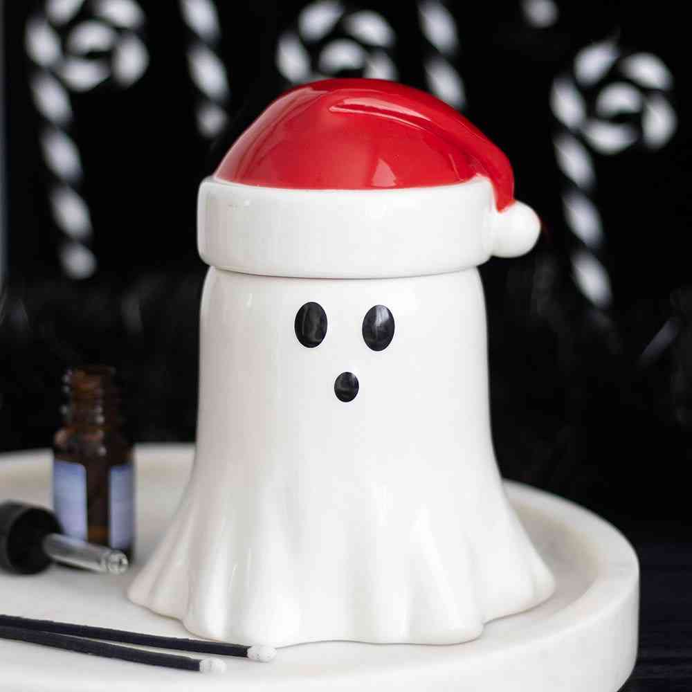 Something Different - Ghost with Santa Hat and Wax Warmer BrÃ»leur fioul - Multicolore